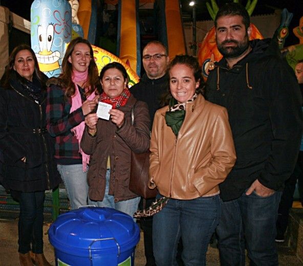 María Concepción González Pereira gana una paga extra de 500 euros de la Asociación de Empresarios de Cartaya