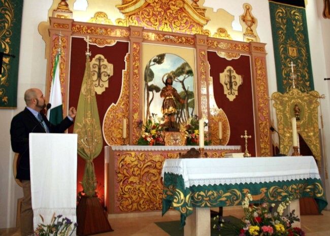 La ermita de San Isidro de Cartaya estrena pinturas murales