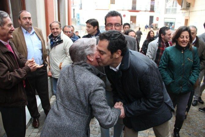 Moreno recalca el ‘peso’ de Huelva en su proyecto como presidente del PP-A y candidato a la Junta