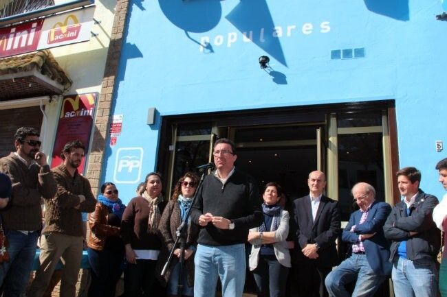 El PP de Punta Umbría estrena nueva sede 'más unido que nunca y con ganas de trabajar'