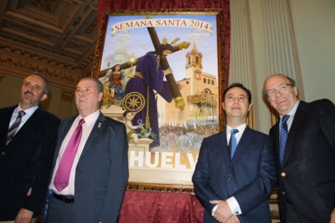 El Nazareno, protagonista del cartel anunciador de la Semana Santa Onubense