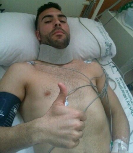 Selu recibe el alta médica y tendrá que llevar un collarín durante dos días