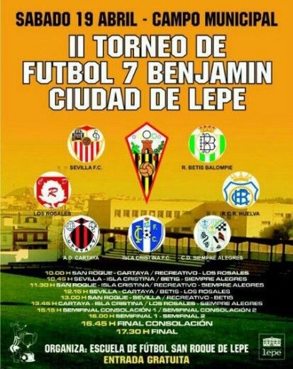 Segunda edición del torneo benjamín 'Ciudad de Lepe'