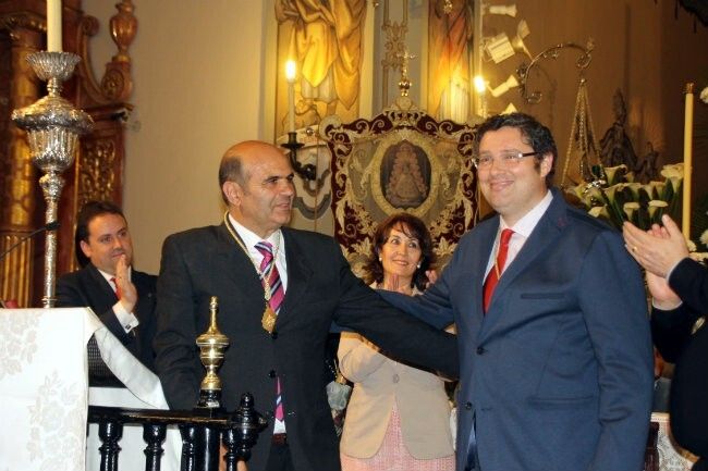 Alfonso Martínez Maraver, hermano mayor de la Matriz de Almonte para el Rocío 2014