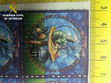 La Guardia Civil intercepta en Lepe un transporte de hachís y LSD que iba a ser vendido en Portugal