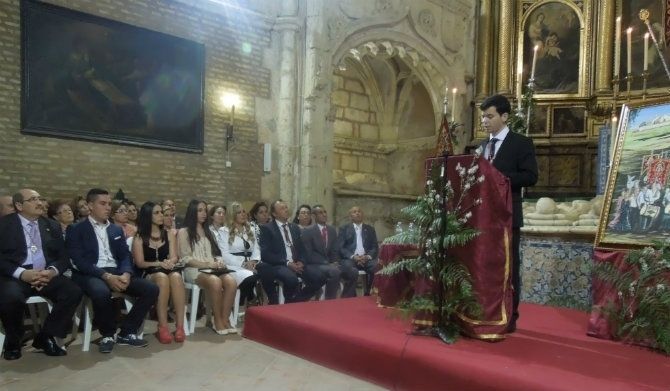 Alonso Macías emocionó a los moguereños con su pregón a Montemayor