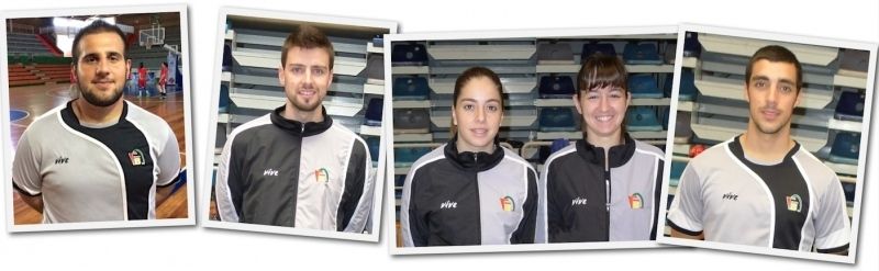 Cinco árbitros onubenses en diversos Campeonatos de Andalucía y de España