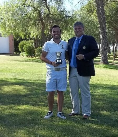 María Teresa Toscano y José Mateo, ganadores del Campeonato de Huelva 2014