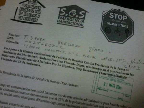 El Movimiento Andaluz por una Vivienda Digna denuncia 'el riesgo de exclusión social del 25% de la población'