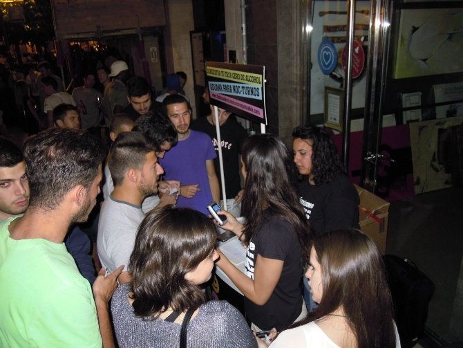 15 euros en gasolina a cambio de mantenerse sobrio toda la noche