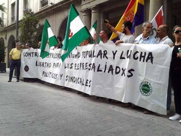 Organizaciones y colectivos onubenses piden la absolución de cuatro compañeros 'detenidos por luchar'