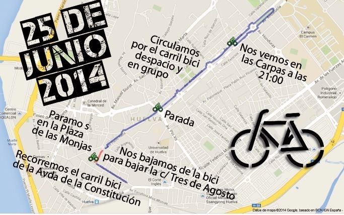 Biciquedada (o Huelva en bicicleta)