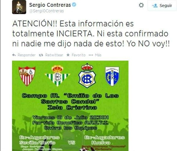 El runrún: Sergio Contreras no se entera