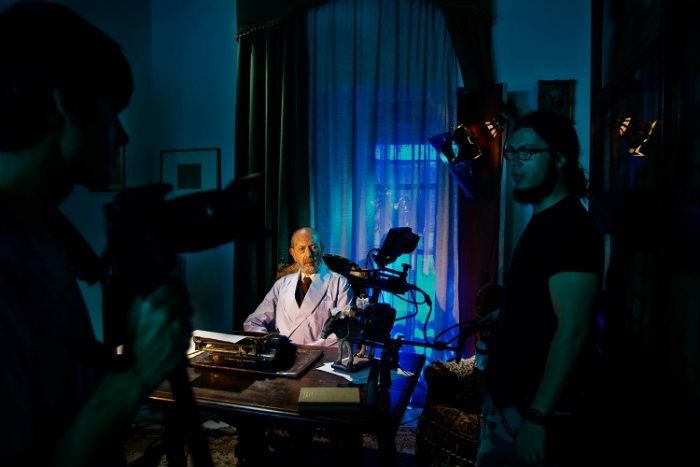 Finaliza en Moguer el rodaje del corto sobre Juan Ramón Jiménez 'Mariposas blancas'