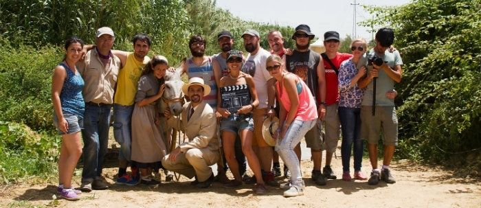 Finaliza en Moguer el rodaje del corto sobre Juan Ramón Jiménez 'Mariposas blancas'