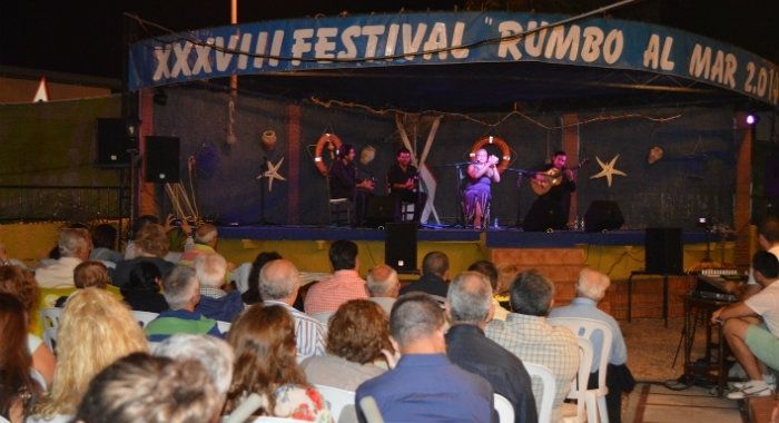 Noche de arte y compás en el Festival Rumbo al Mar de Punta Umbría