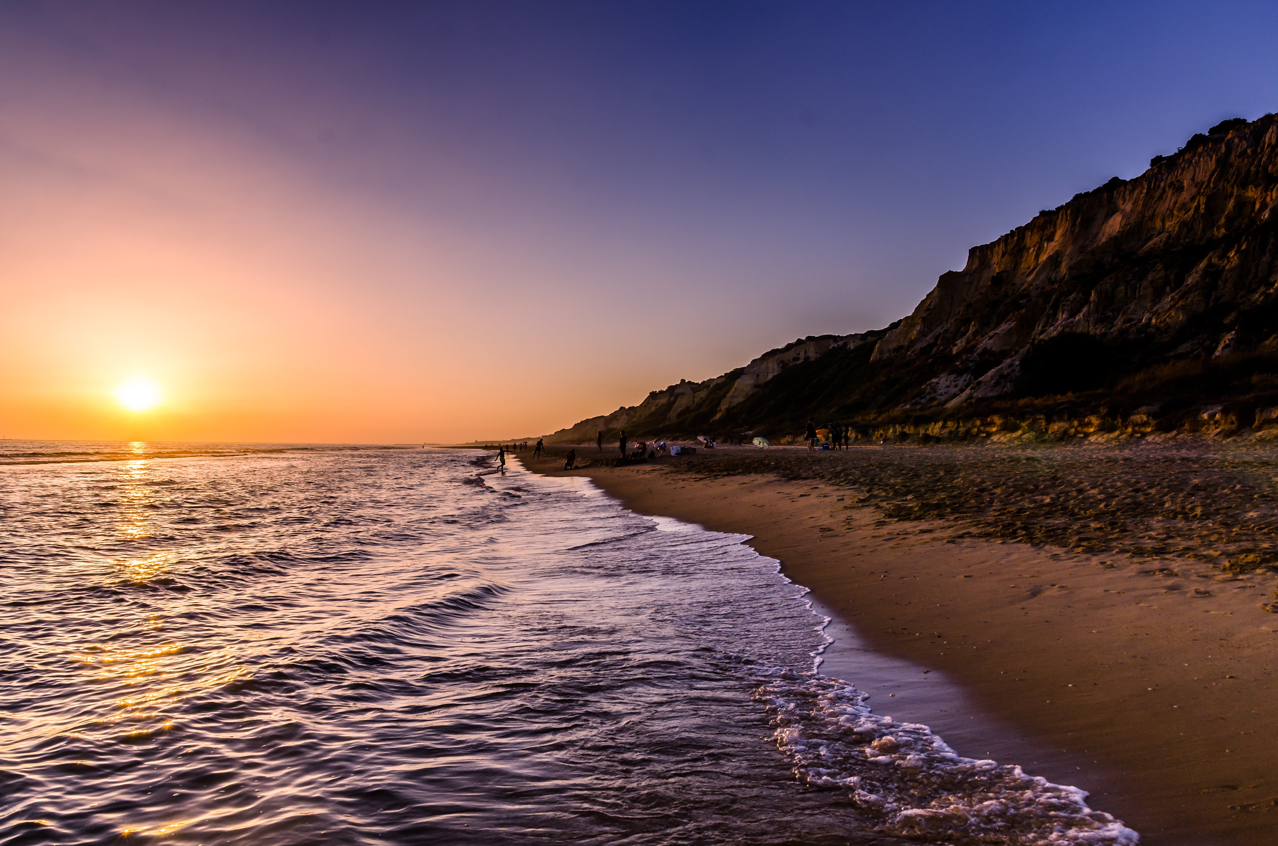 Atardecer en la Playa de Rompeculos