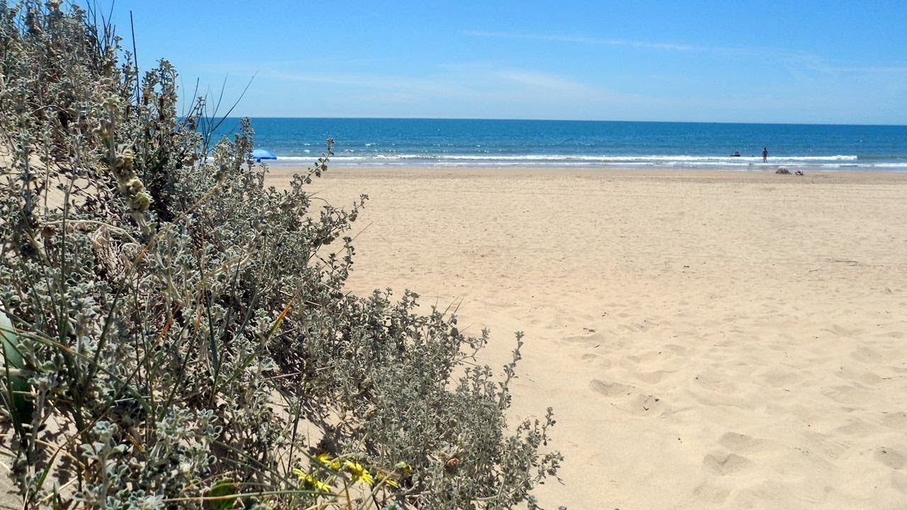 Playa de La Bota, en Punta Umbría