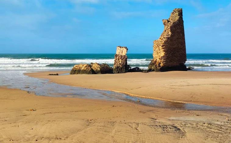 Playa de la Torre del Loro, en Huelva