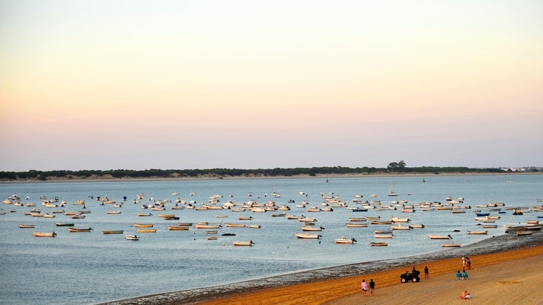 Desembocadura del río Guadalquivir