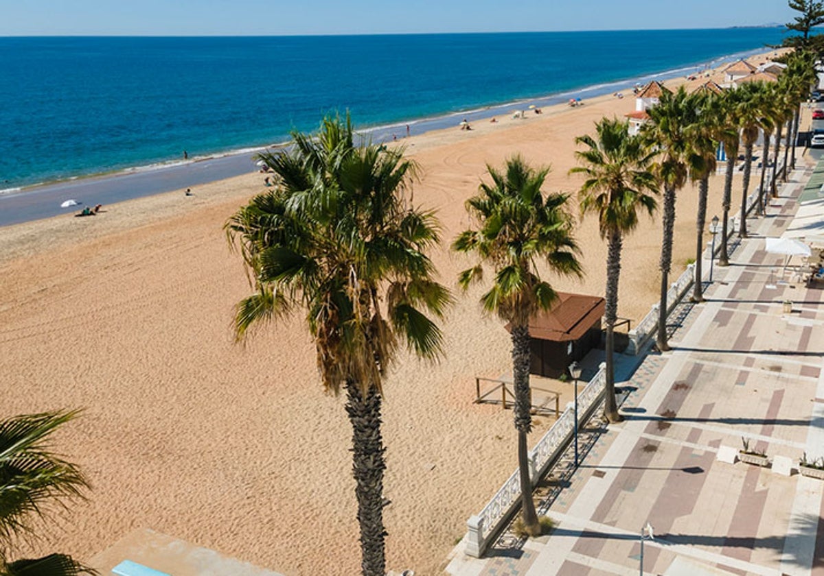 Imagen de la playa de Huelva que los británicos definen como una de las más hermosas de la Costa de la Luz