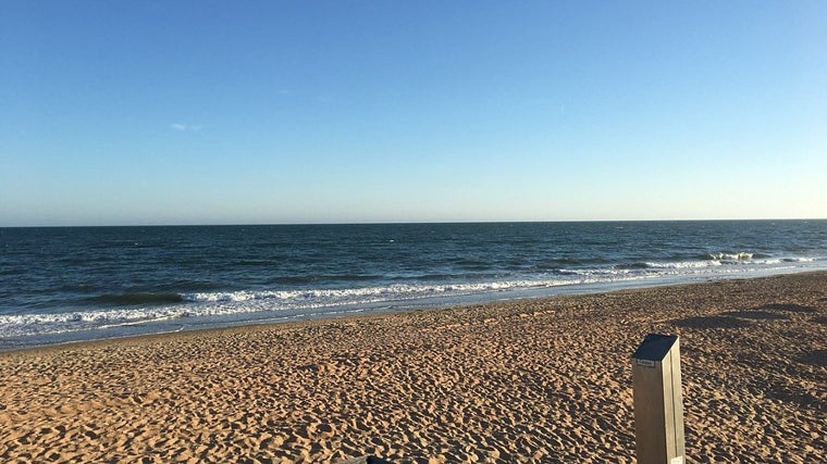 Imagen de la playa de Islantilla