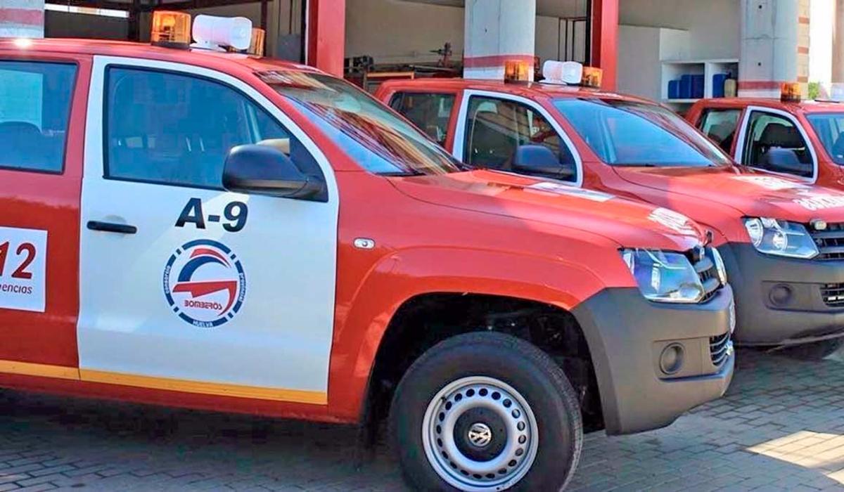 Vehículos del Consorcio Provincial Contra Incendios y Salvamento