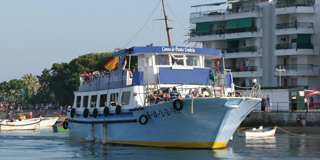 Este será el precio del viaje en la canoa de Punta Umbría para el Este será el precio del viaje en la canoa de Punta Umbría para el