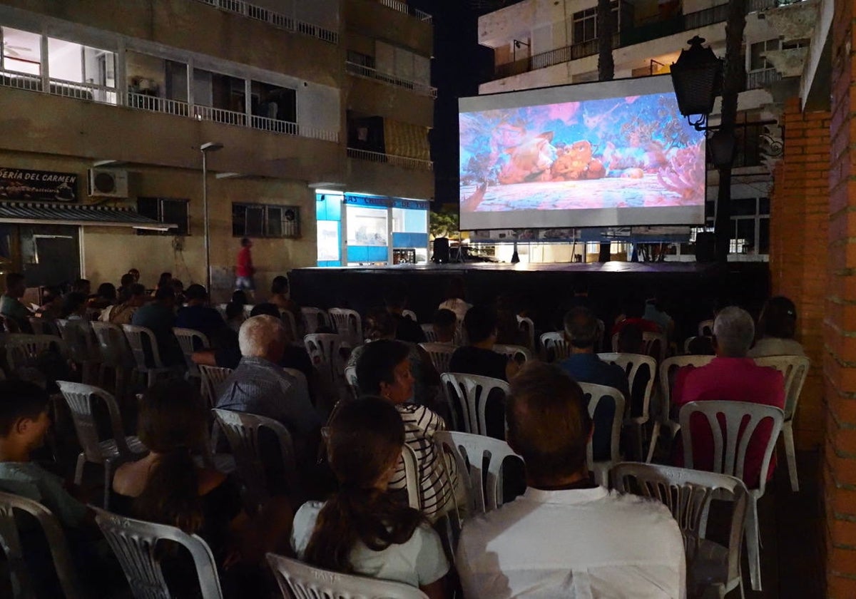 El cine de verano en Palos de la Frontera