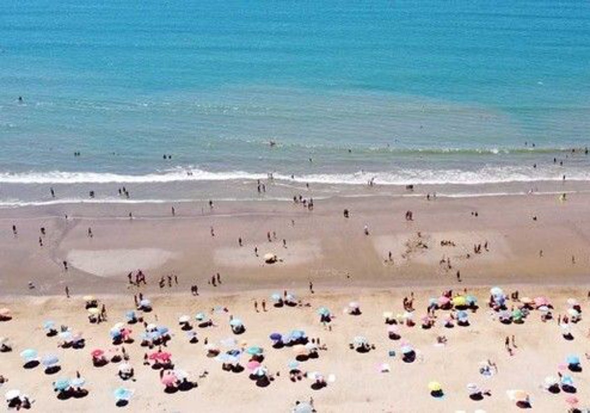 Las temperaturas en la playa serán sensiblemente más bajas que en el interior de la provincia