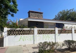 Aparecen pintadas contra el alcalde de Punta Umbría