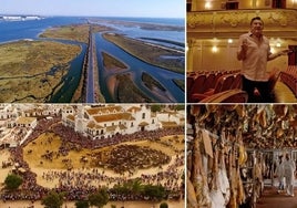 Laura Sánchez, Mariano Peña y Pepe 'El Marismeño', anfitriones de 'Viajeros Cuatro' en Huelva