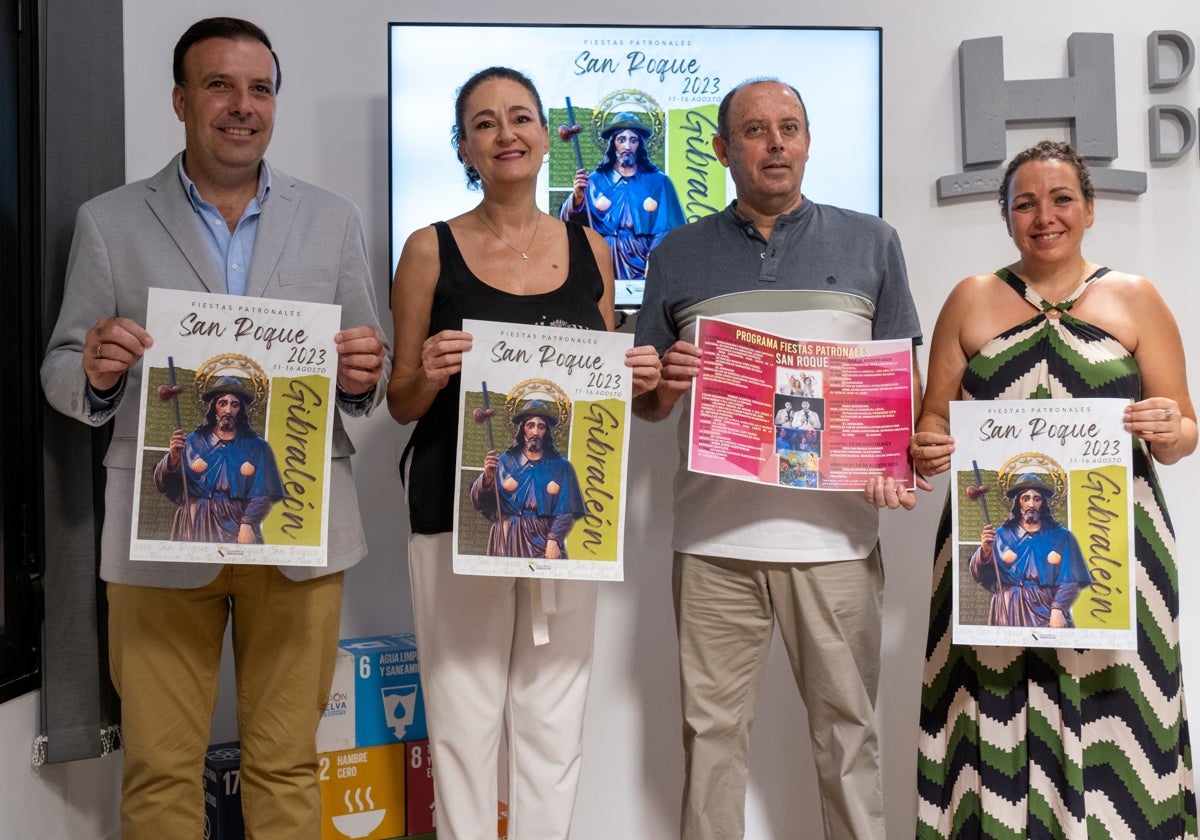Presentación de las Fiestas de San Roque de Gibraleón