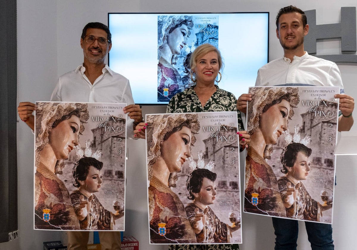 La presentación de las Fiestas de la Virgen del Pino de Niebla, hoy en la Diputación de Huelva