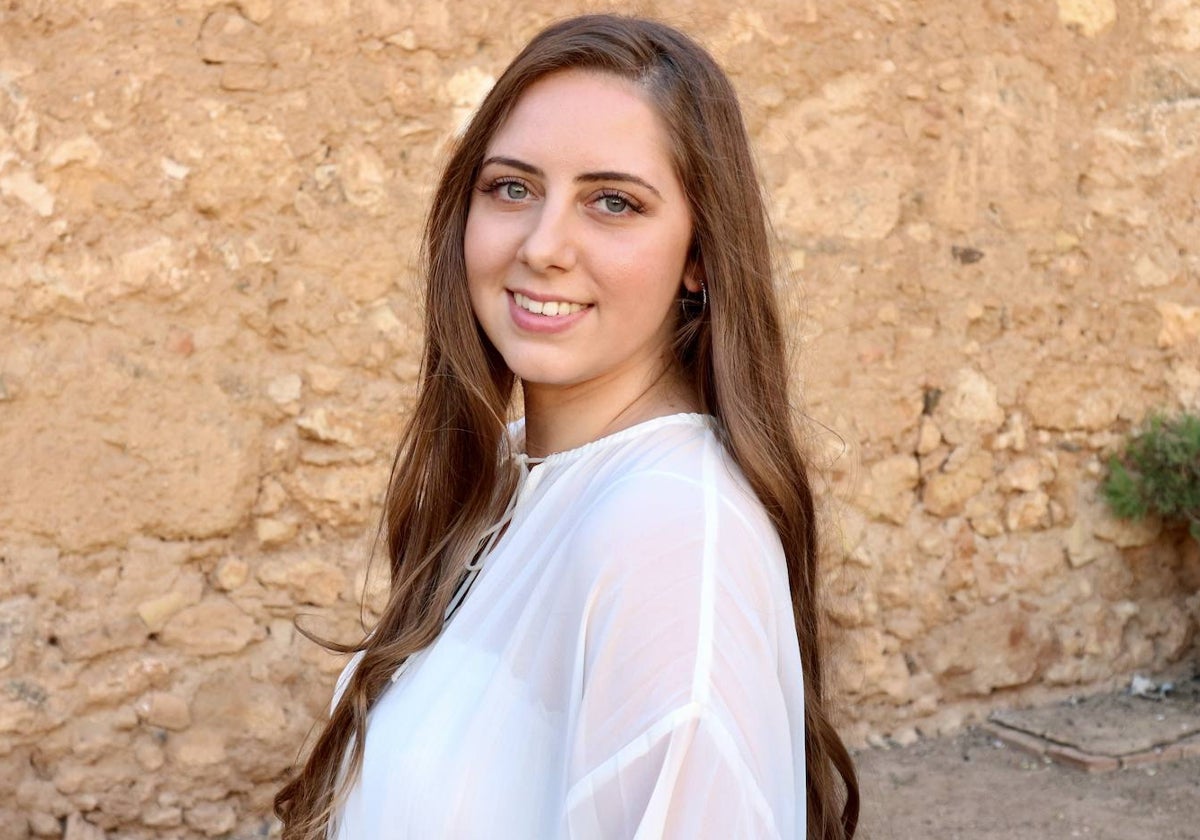 Raquel Agudo Carvajal, la reina de las fiestas en Niebla