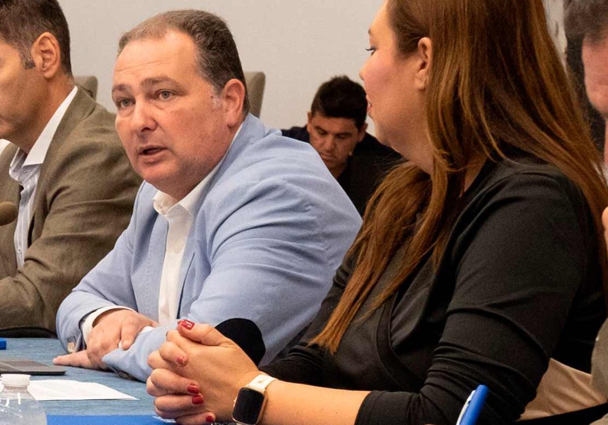 El presidente de la Diputación, David Toscano