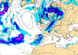 El tiempo en Huelva: Descenso de temperaturas y agua a la vista