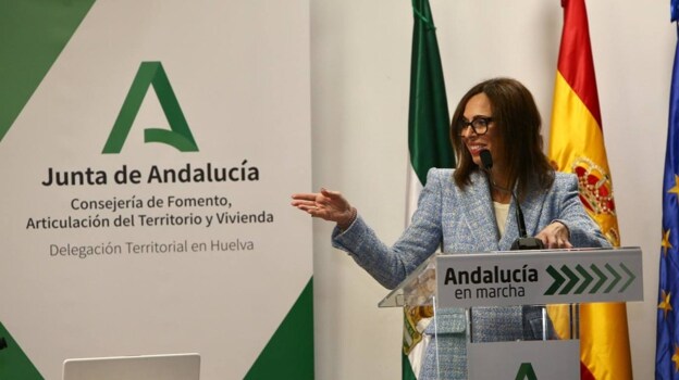 Rocío Díaz, consejera de Fomento de la Junta de Andalucía
