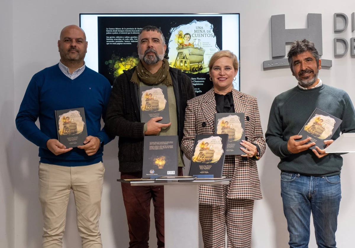 Presentación de 'Una mina de Cuentos' en la Diputación de Huelva