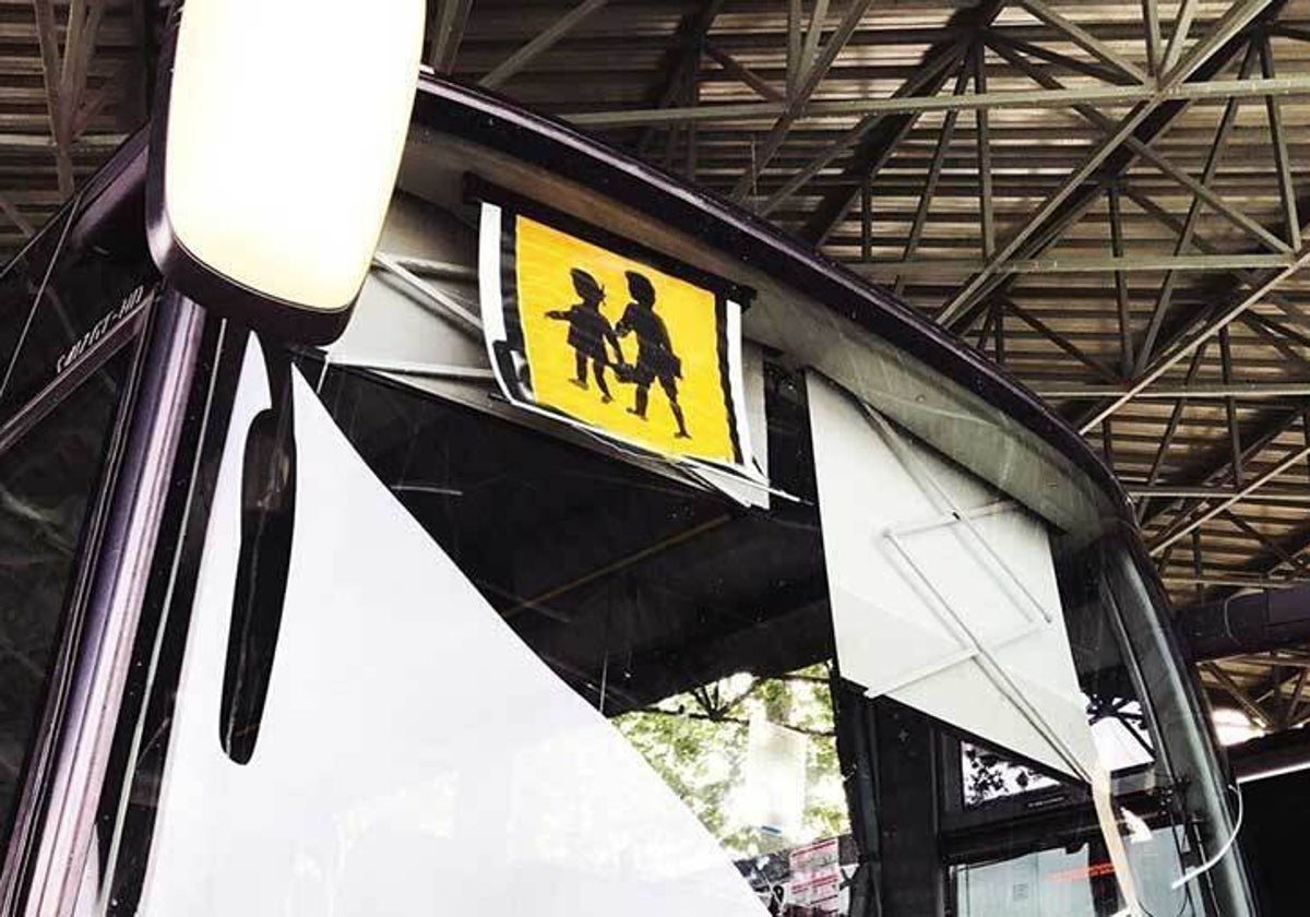 Autobús escolar de Huelva