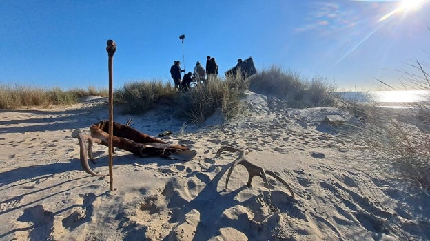 Grabación en Doñana