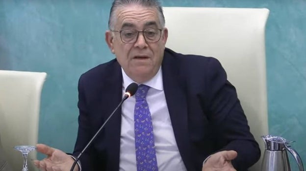 Francisco Bella en el pleno municipal de este jueves