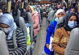 Unas 7.500 temporeras  marroquíes llegarán a Huelva entre enero y febrero para la campaña agrícola