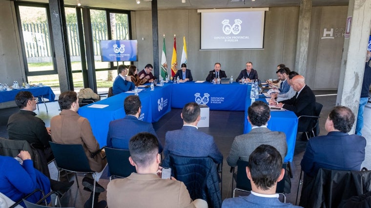 La cita de la Diputación de Huelva celebrada esta mañana