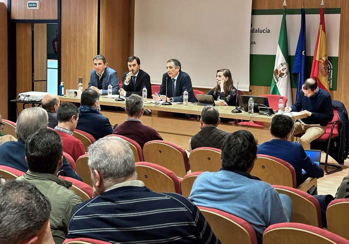 Reunión reunión en Huelva de la Comisión de Gestión de la Sequía de la demarcación hidrográfica del Tinto-Odiel-Piedras.