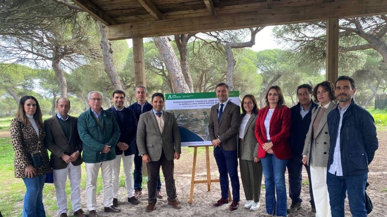 Finalizan las obras del carril cicloturista del Espacio Natural de Doñana &#039;El Asperillo&#039;