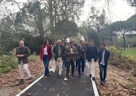 Finalizan las obras del carril cicloturista del Espacio Natural de Doñana 'El Asperillo'