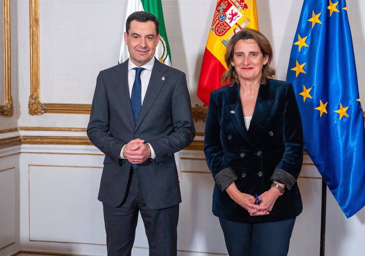 Moreno y Ribera, tras la reunión de este jueves