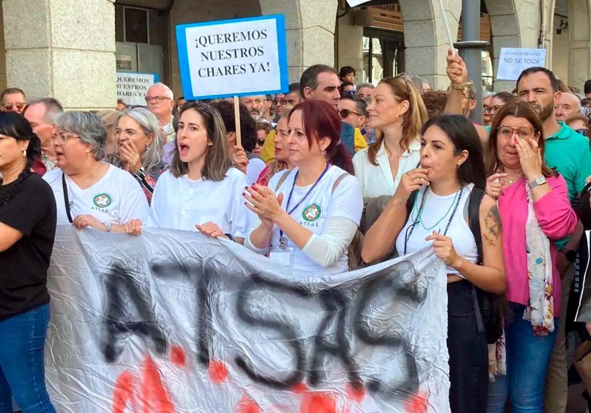 La concentración que tuvo lugar el pasado mes de octubre
