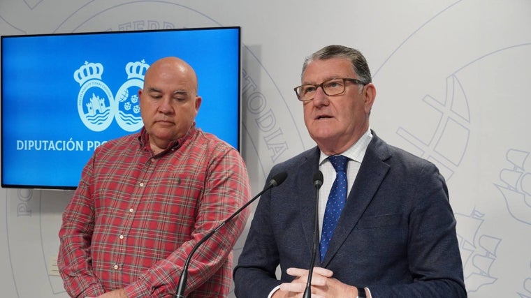 David Zumalacárregui y José Manuel Zamora, en rueda de prensa